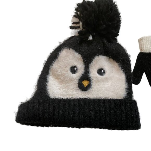 Toddler Girls Winter Hat/Beanie 2 Piece Lot-2T-5T-GUC - Picture 7 of 9